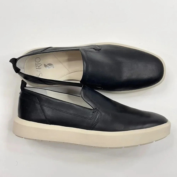 Sarto
Prato Slip On Platform Sneaker - Black Leather - Picture 9 of 9